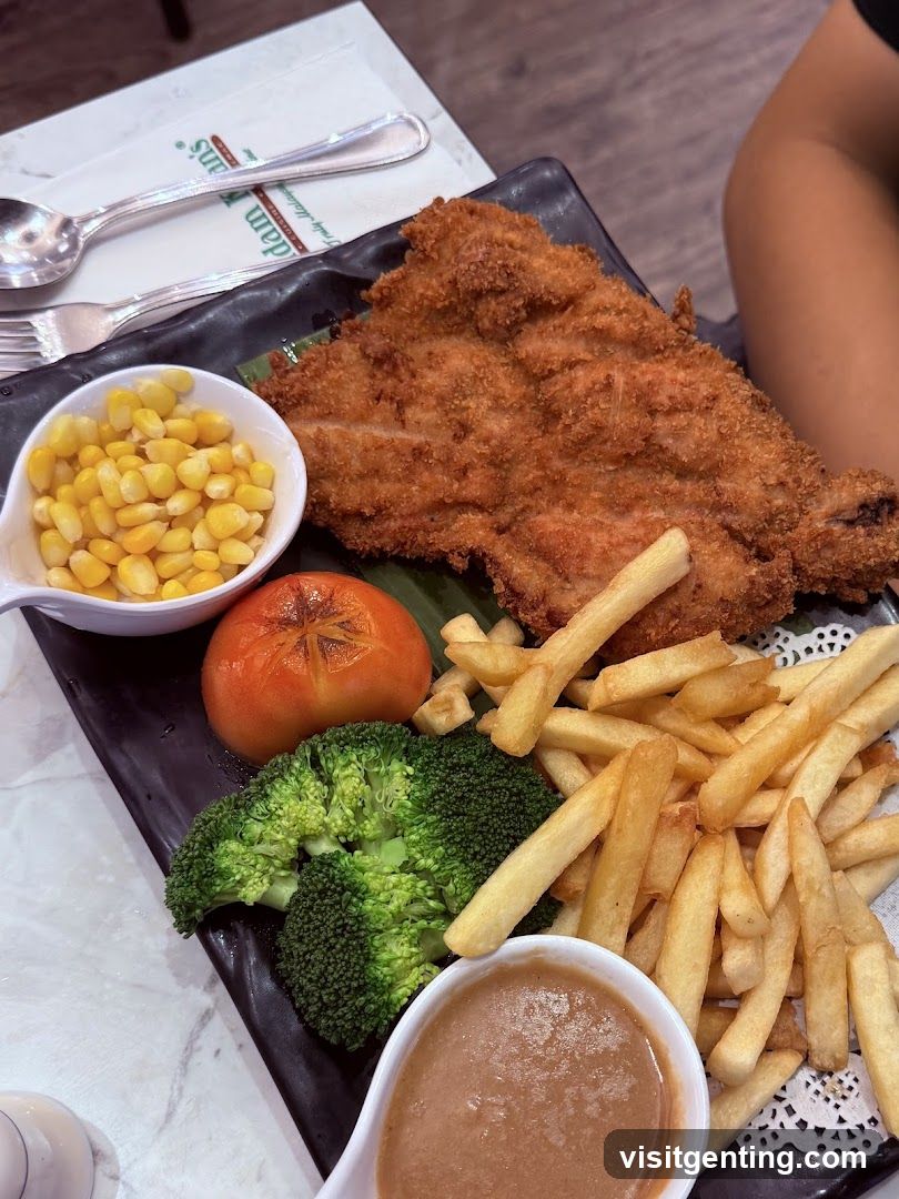 Food Plate at Restaurant