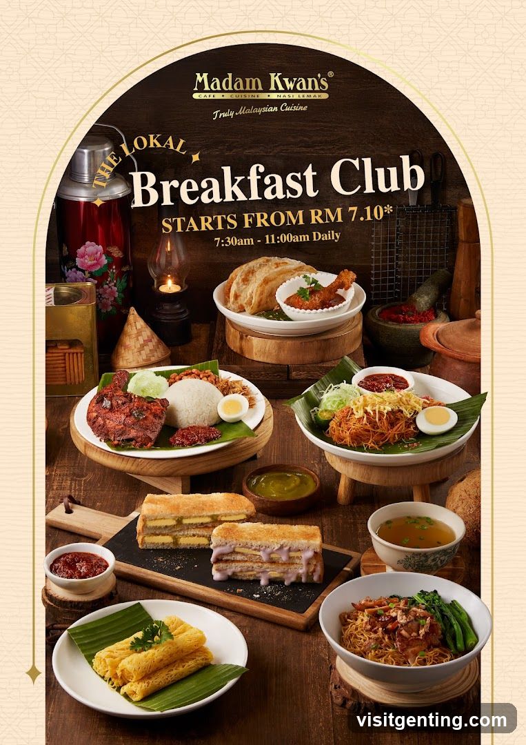 Madam Kwan's Breakfast Club Advertisement