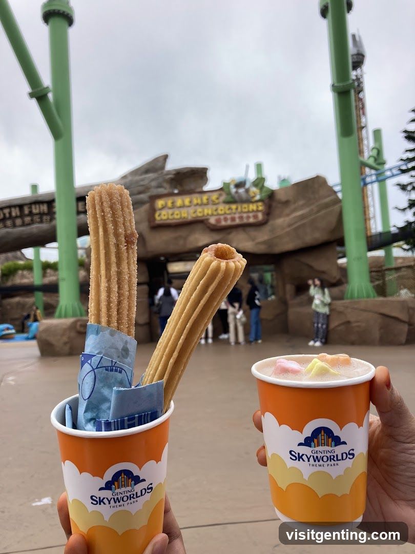 Genting Skyworlds Theme Park Food and Drink