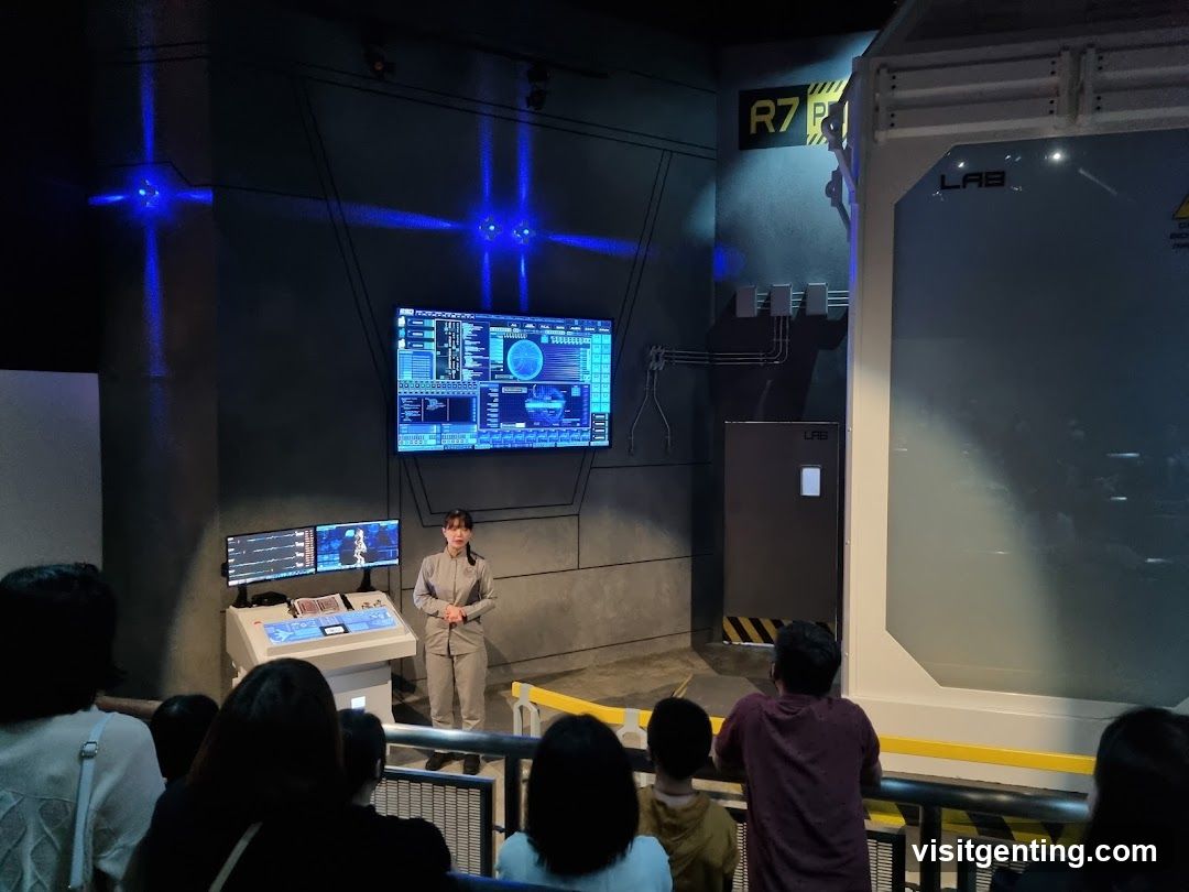 Interior exhibit presentation