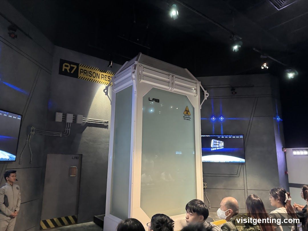 Interior exhibit area