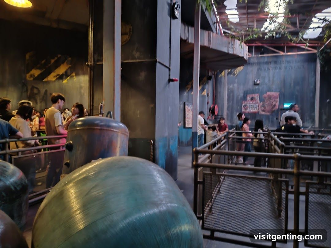 Indoor Industrial Theme Area