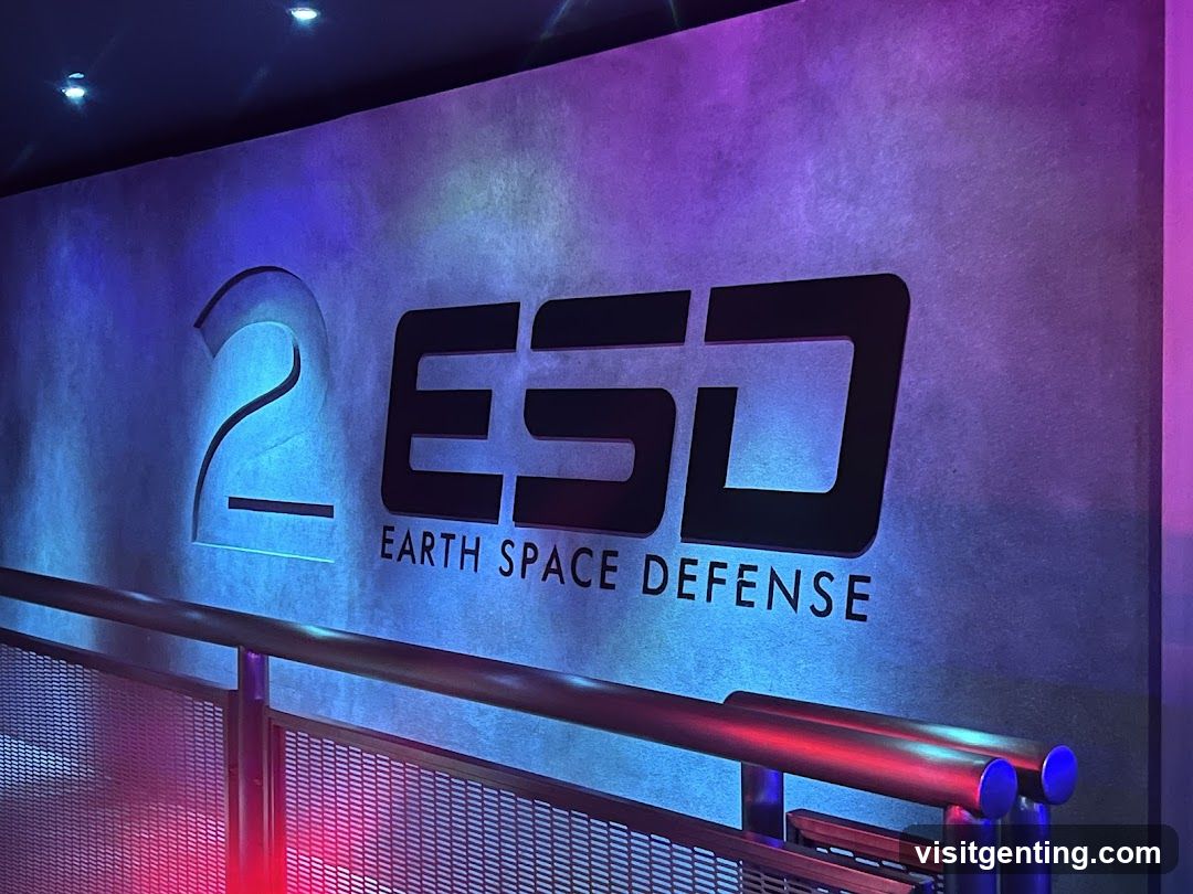 ESD Earth Space Defense Signage
