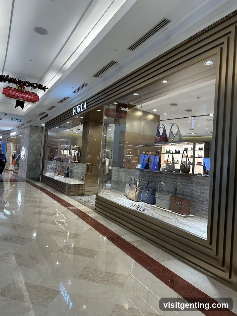 Furla Storefront Interior View
