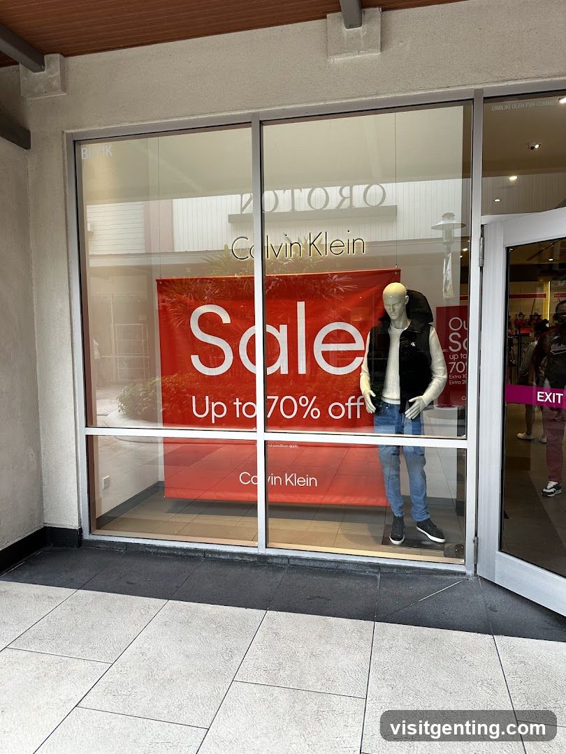 Calvin Klein Storefront
