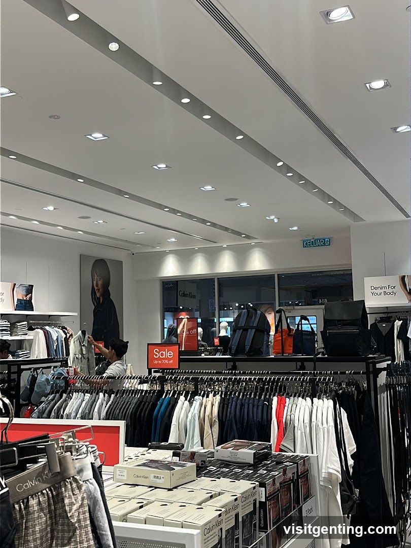 Calvin Klein Store Interior