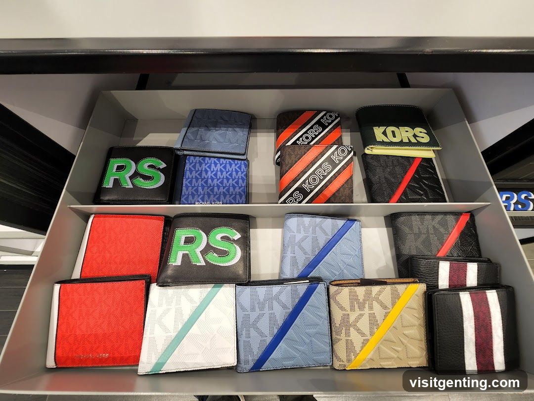 Michael Kors Wallet Display