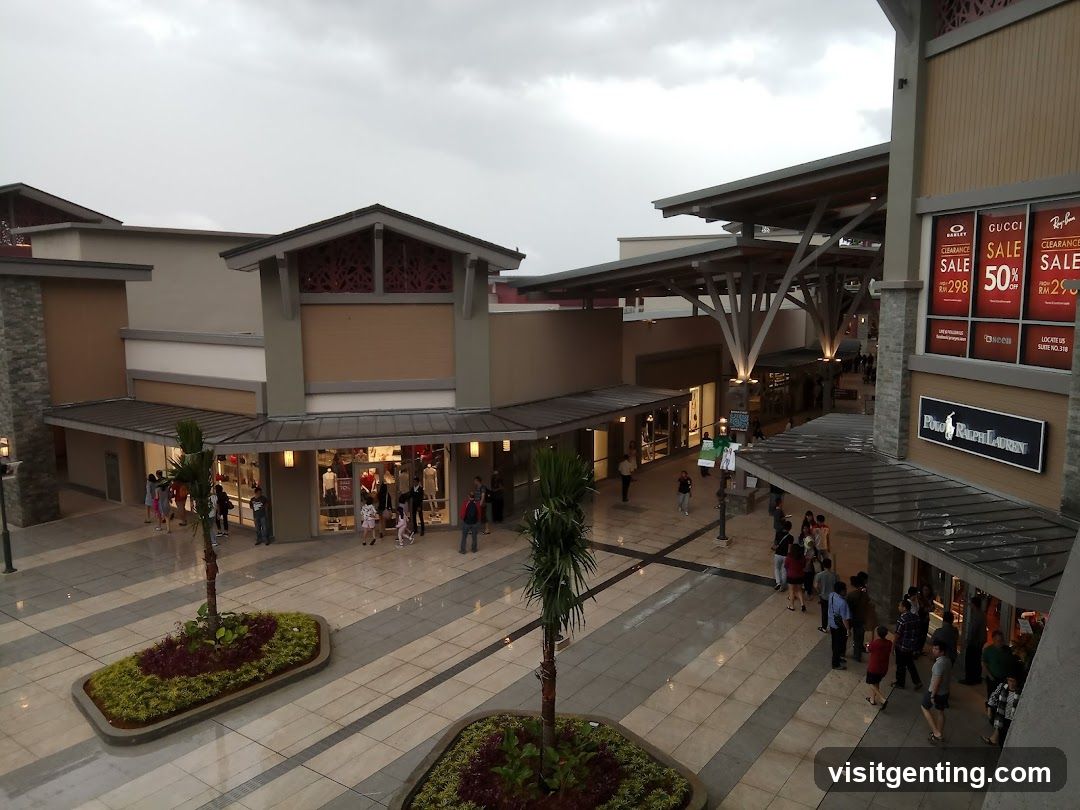 Shopping Mall Exterior View