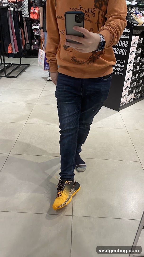 Store Interior Selfie