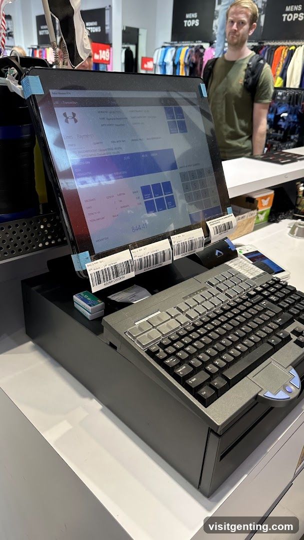 Retail Checkout Area