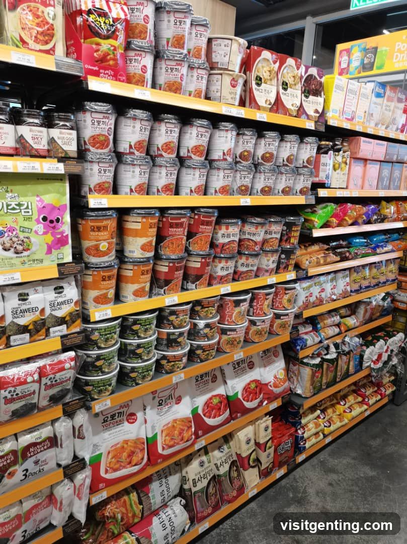 Grocery Store Interior