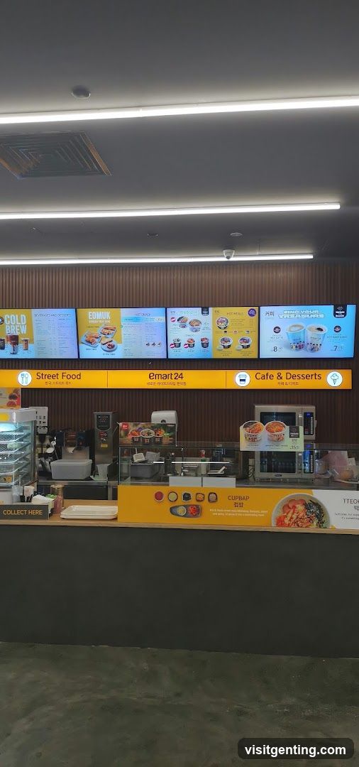 E-mart24 Food Counter Interior