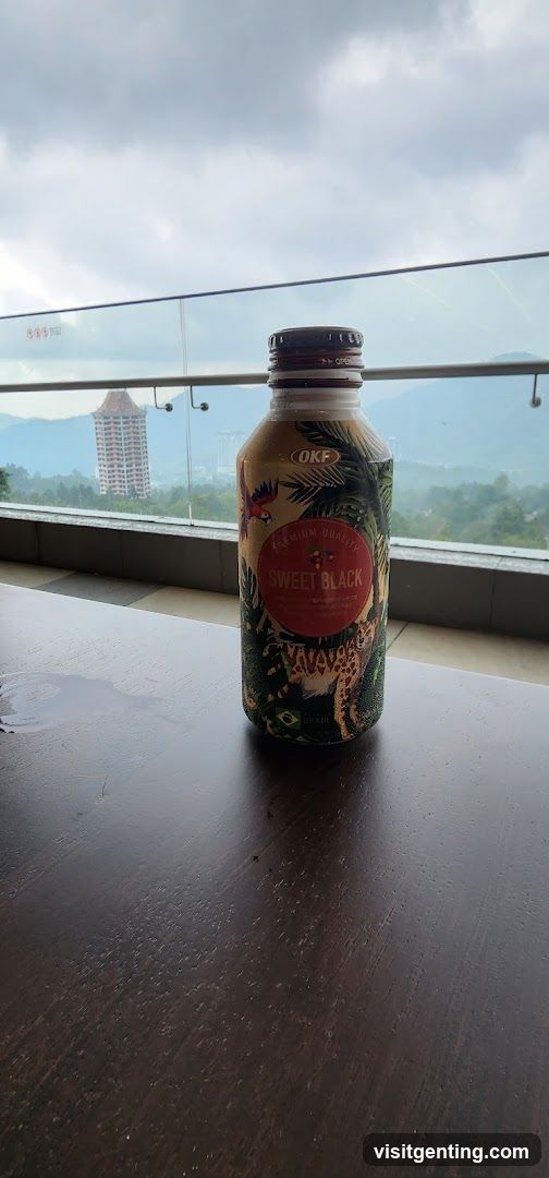 OKF Sweet Black Beverage on Table