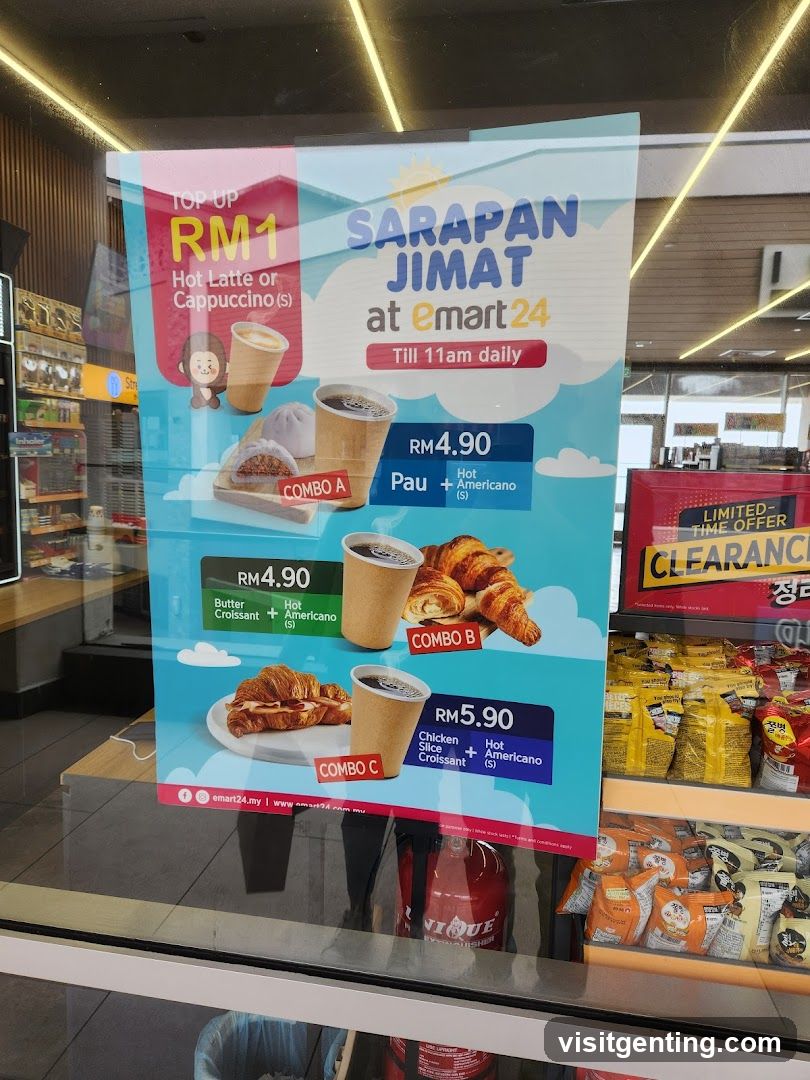 emart24 breakfast promotion poster