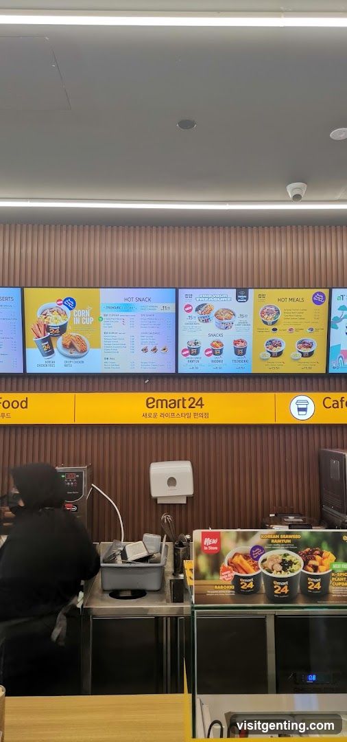 Esmart24 Food Counter Interior