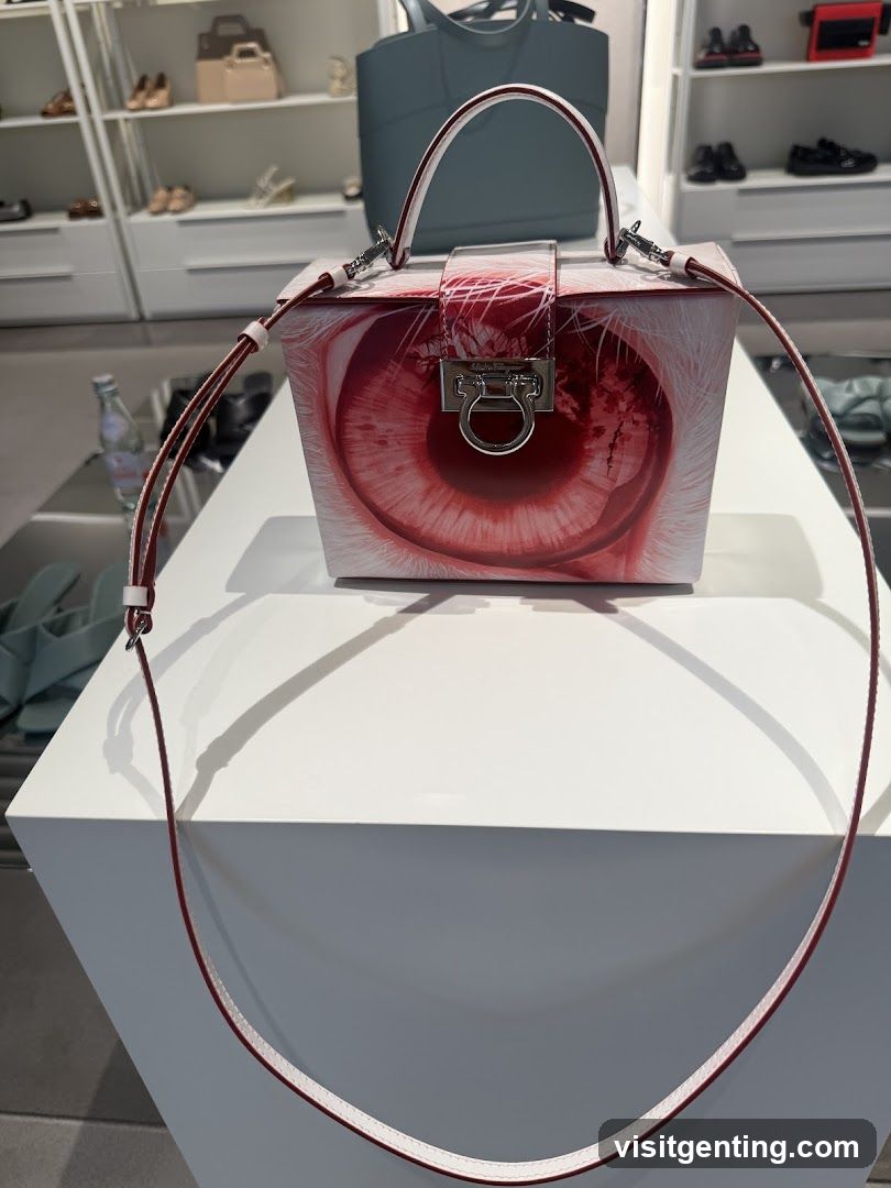 Handbag Display in Retail Store