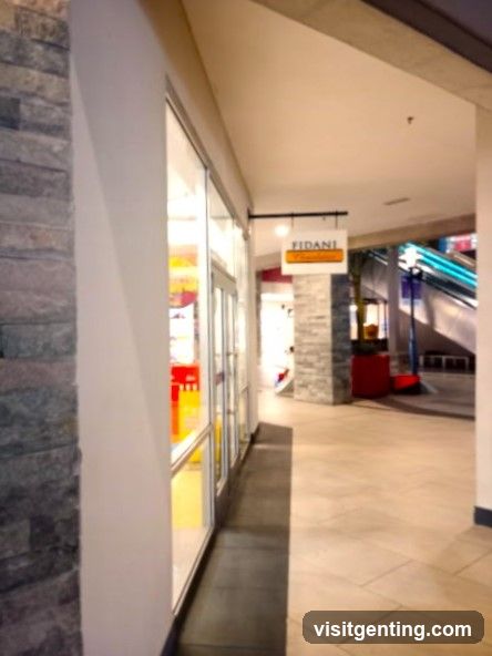 Shopping Mall Interior Corridor