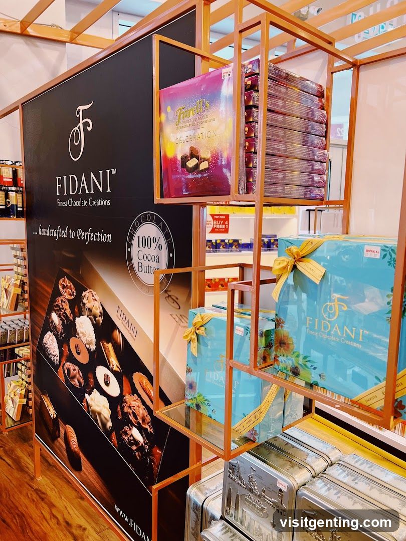 FIDANI Chocolate Display