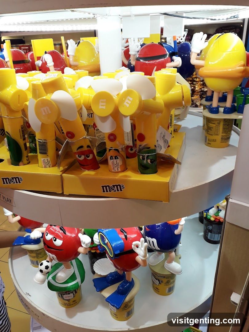 M&M's Merchandise Display