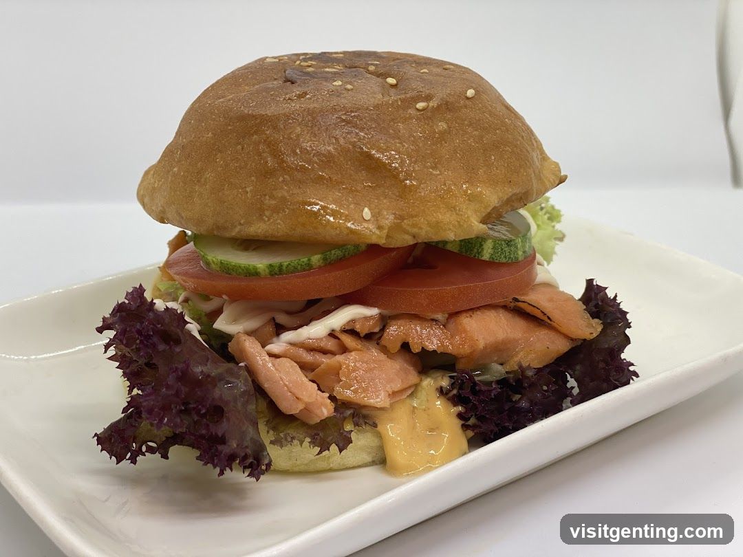 Salmon Burger
