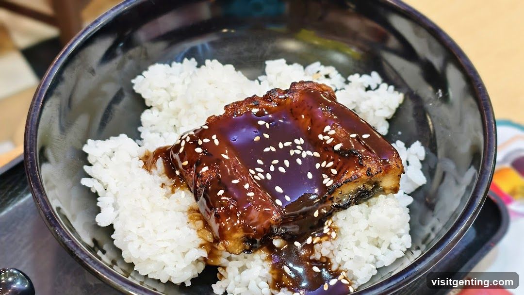 Bowl of Unagi Donburi