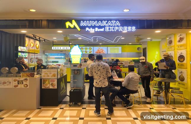 Munakata Poke Bowl Express storefront interior