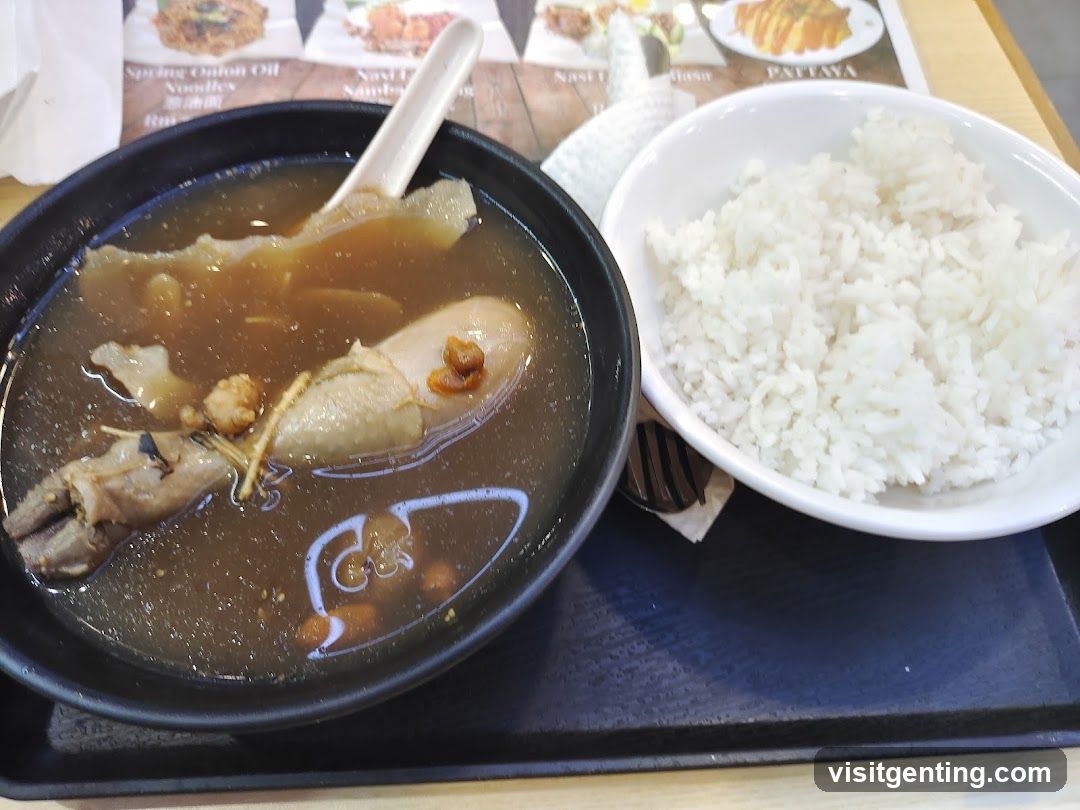 Food served at a restaurant