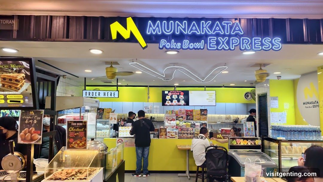 Munakata Poke Bowl Express storefront interior
