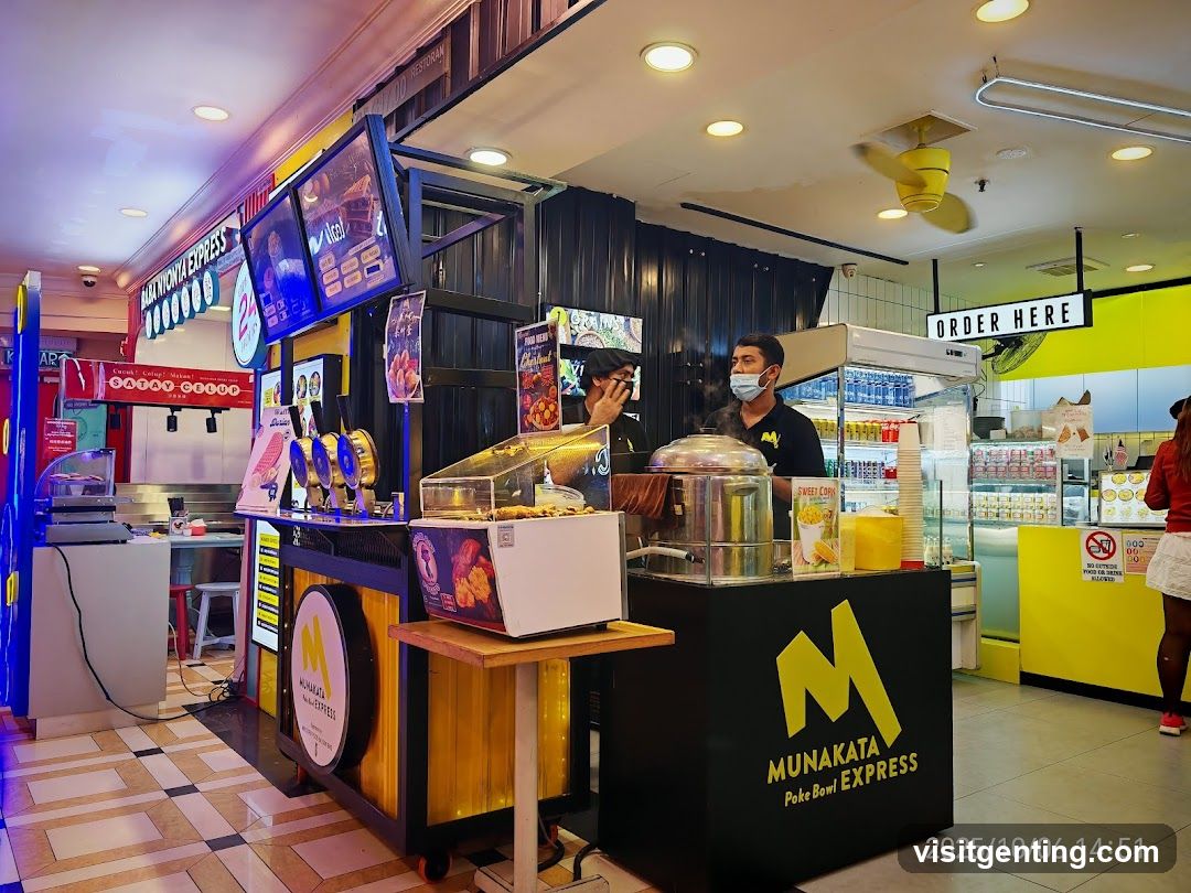 Munakata Express Poke Bowl Shop Interior