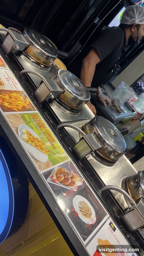 Food stall interior