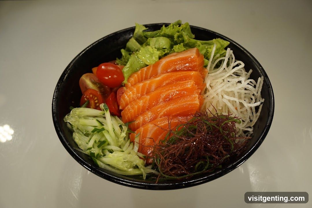Salmon Sashimi Bowl