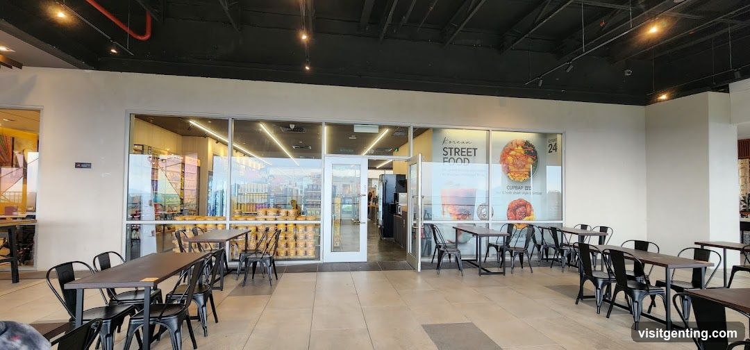 Restaurant Interior with Seating Area