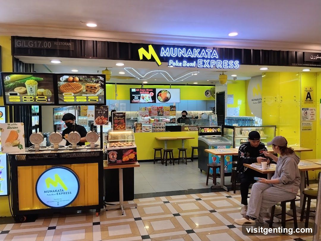 Munakata Poke Bowl Express storefront interior