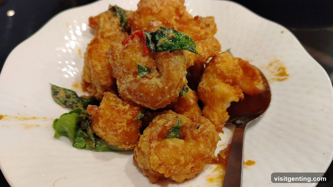Fried Shrimp Dish