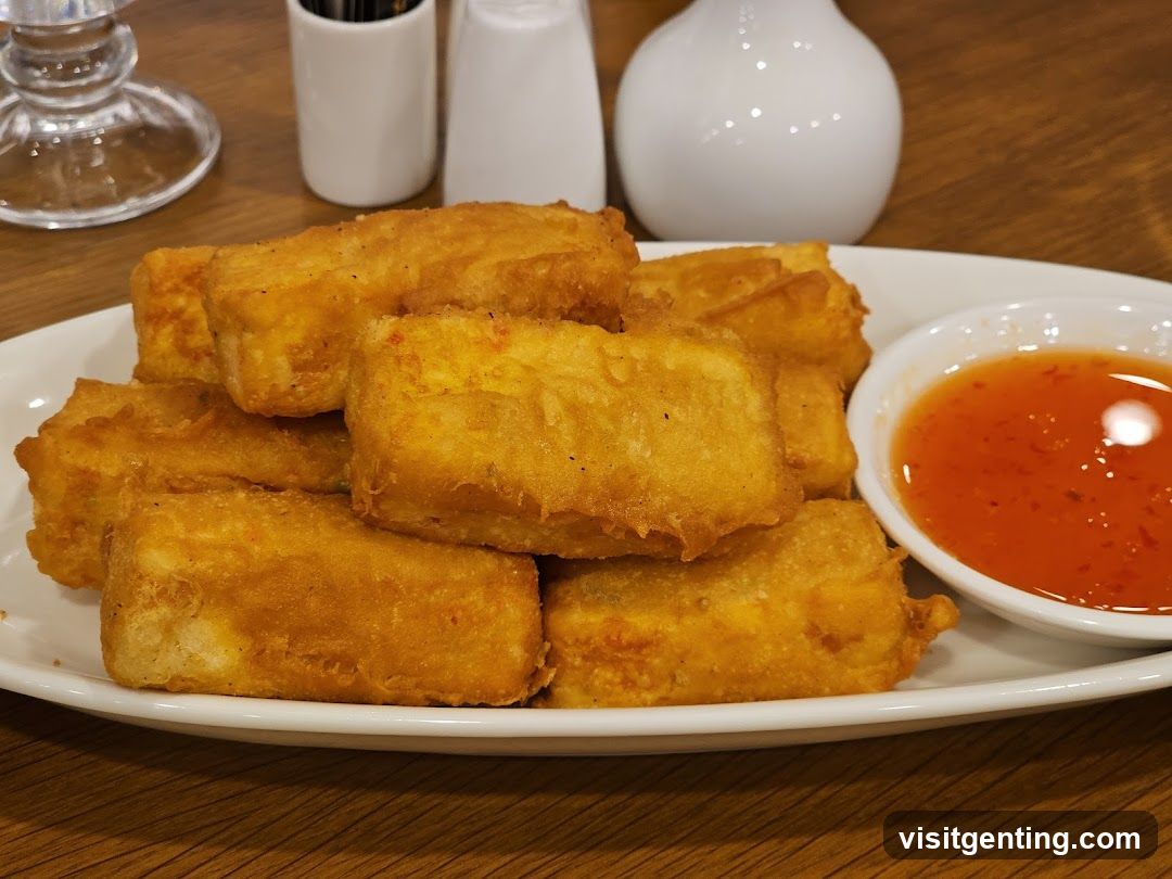 Fried Food with Sauce