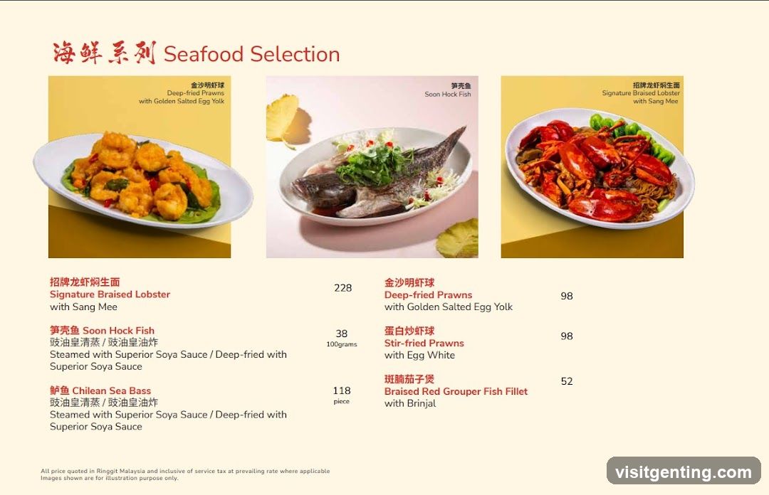 Seafood Selection