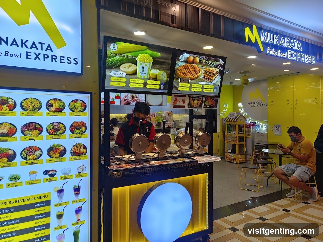 Munakata Poke Bowl Express storefront interior