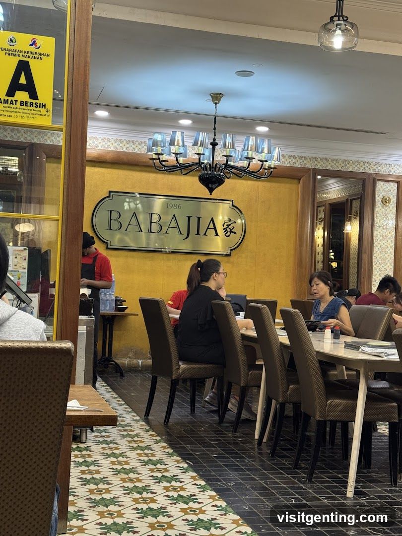 BABA JIA Restaurant Interior