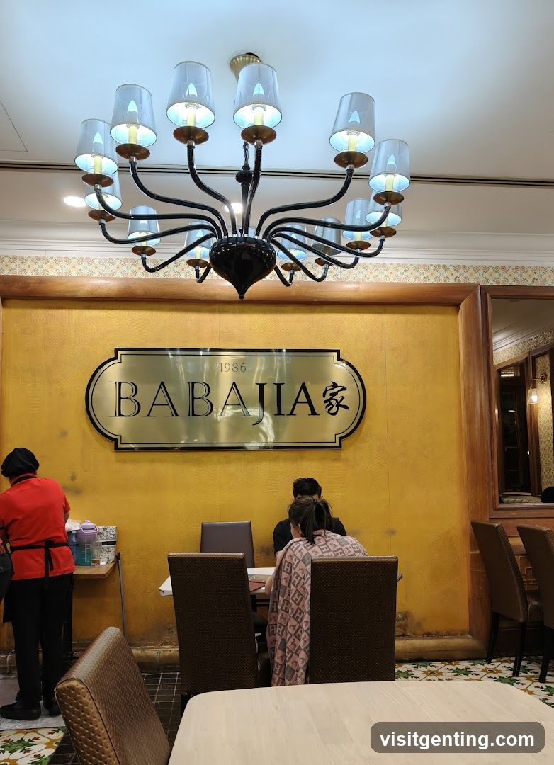 Babajia Restaurant Interior
