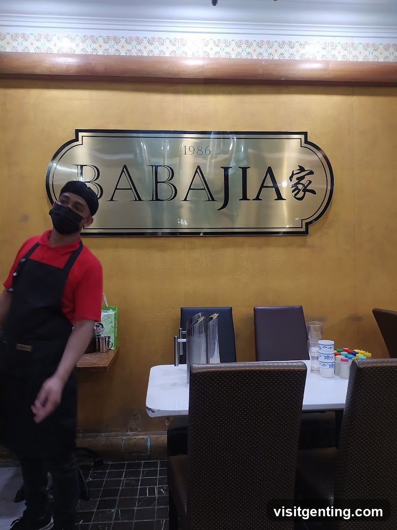 BABA JIA Restaurant Interior
