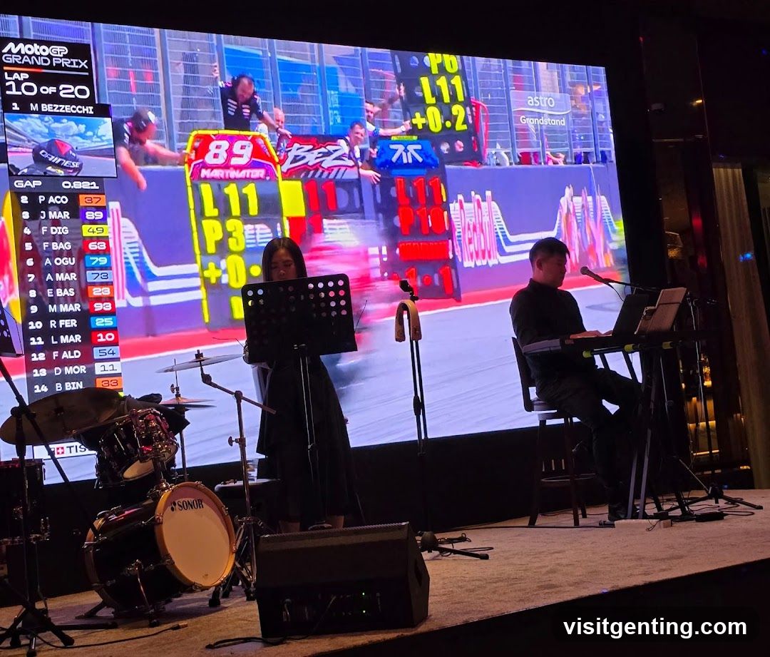Live Performance with MotoGP Broadcast