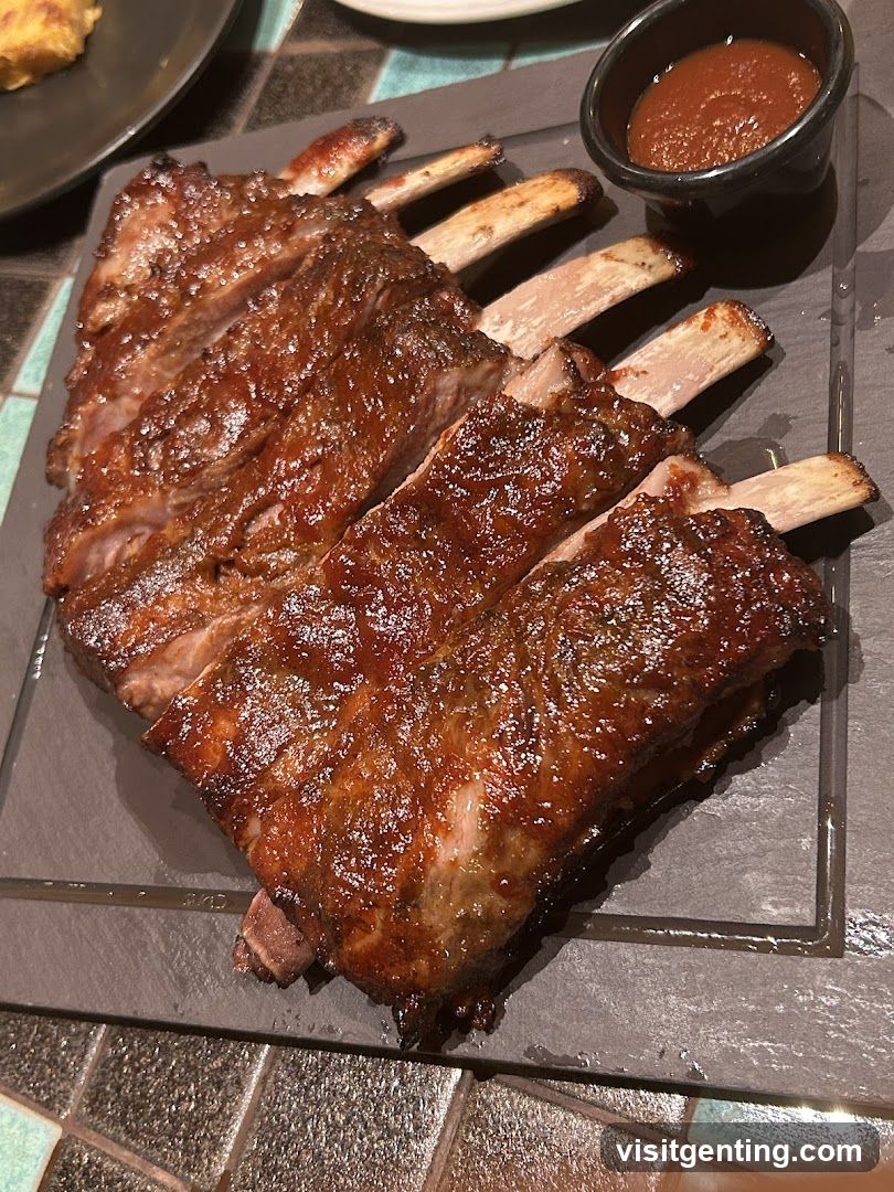 Grilled Ribs with Sauce