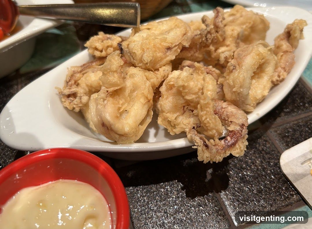 Fried Squid Dish