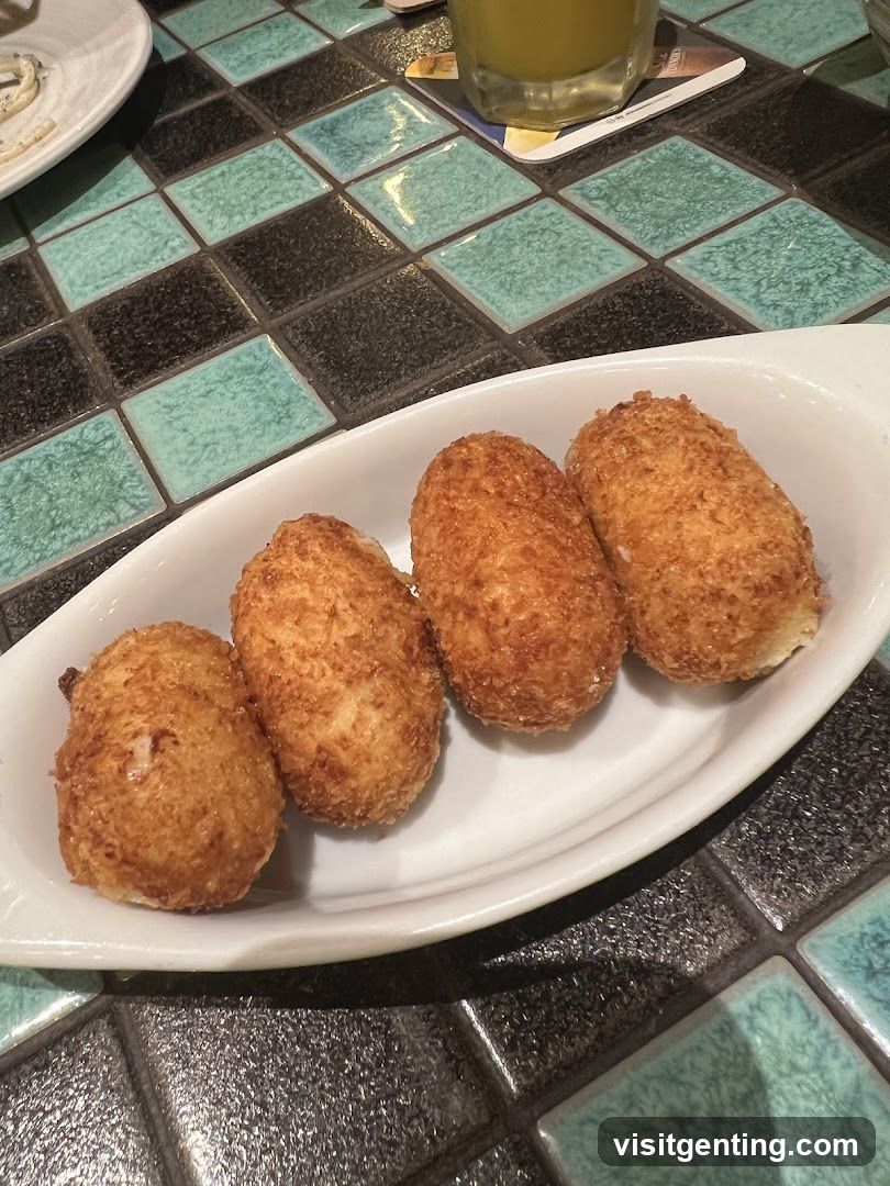 Food on a tiled table