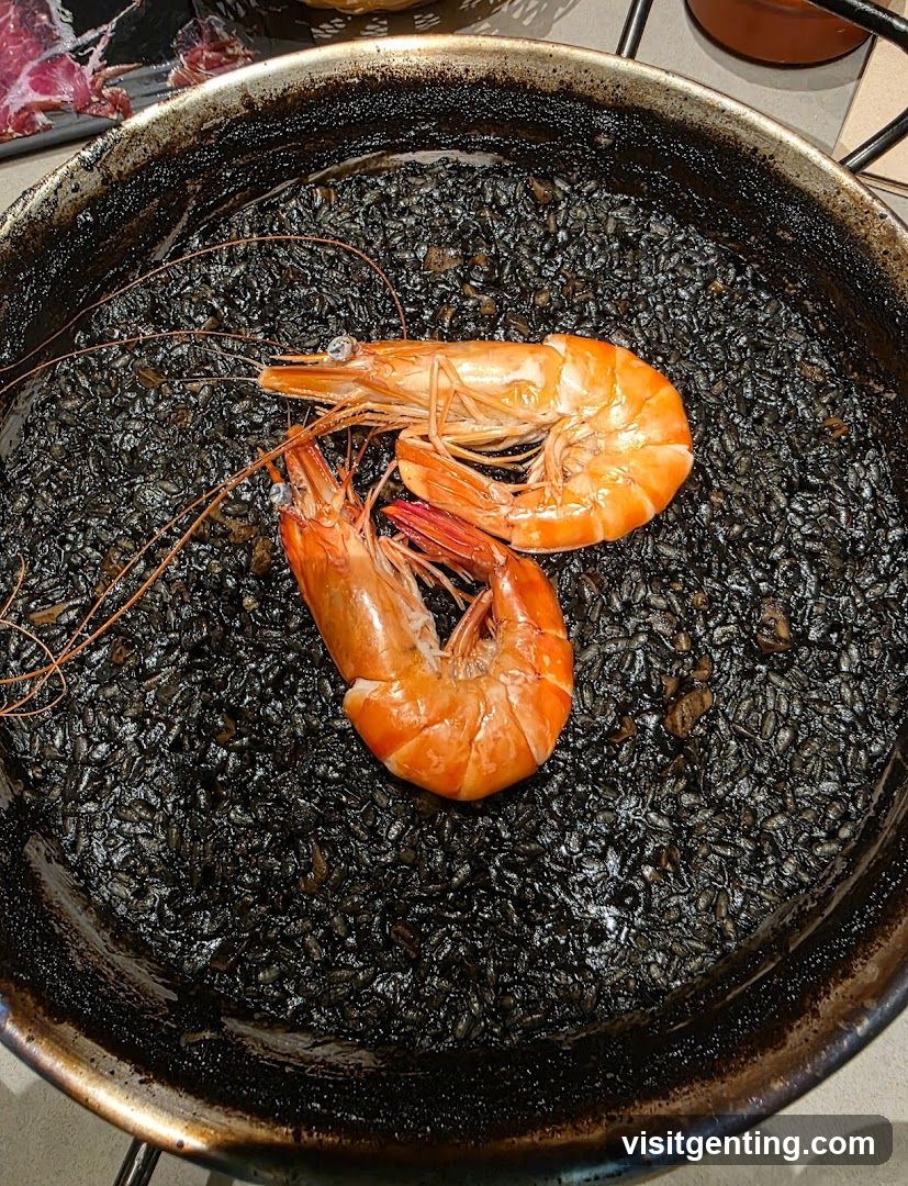 Paella with Shrimp