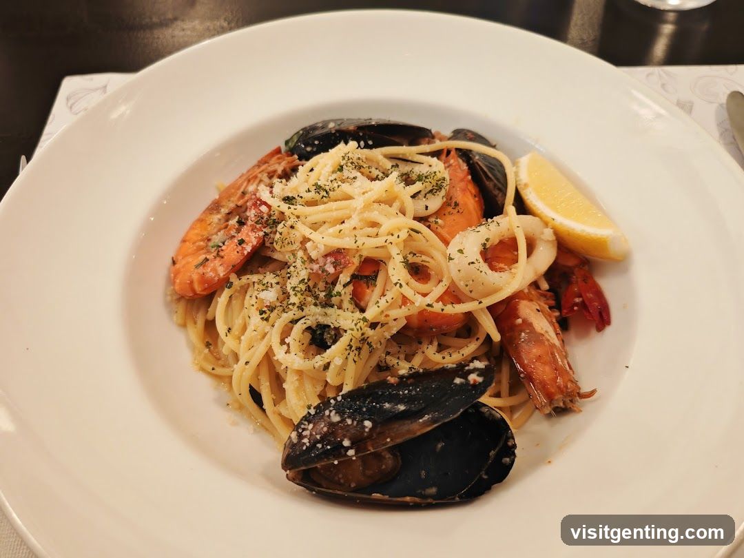 Seafood Pasta Dish