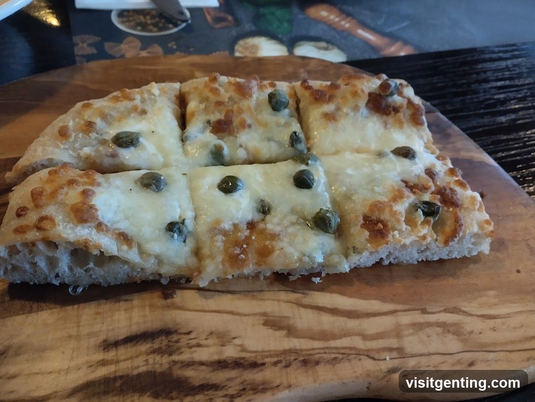 Cheese and Capers Pizza