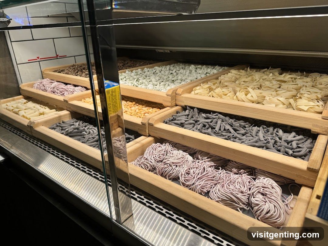 Pasta Display Case
