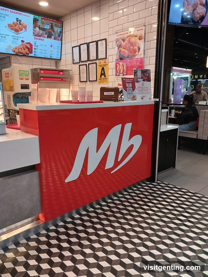 Mb Food Counter Interior
