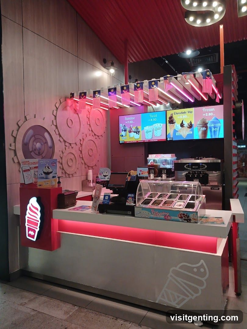 Ice Cream Shop Interior